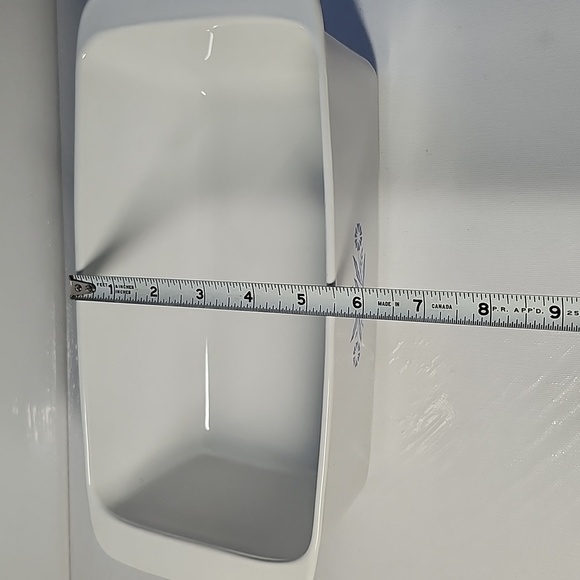 (#2)Corningware cornflower pattern p-315-b 64oz baking &loaf&bread pan .dish - Picture 3 of 6